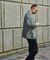 LIFE STYLE TAILOR　千鳥柄ツイードジャケット