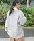 鹿子編みスキッパー衿ニット