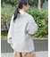 鹿子編みスキッパー衿ニット