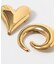 decor『デコール』　Broach heart 2piece set