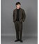 LIFE STYLE TAILOR　ブラッシュドツイルストレッチパンツ