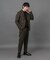 LIFE STYLE TAILOR　ブラッシュドツイルストレッチパンツ