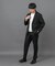 LIFE STYLE TAILOR　ブラッシュドツイルストレッチパンツ