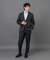LIFE STYLE TAILOR　ブラッシュドツイルストレッチパンツ