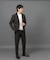 LIFE STYLE TAILOR　4WAYストレッチメランジジャケット