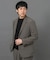 LIFE STYLE TAILOR　4WAYストレッチメランジジャケット
