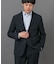 LIFE STYLE TAILOR　4WAYストレッチメランジジャケット