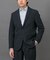LIFE STYLE TAILOR　4WAYストレッチメランジジャケット