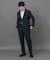 LIFE STYLE TAILOR　4WAYストレッチメランジジャケット