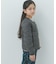 TAION　CREW NECK BUTTON DOWN JACKET(KIDS)