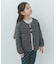TAION　CREW NECK BUTTON DOWN JACKET(KIDS)