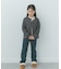 TAION　CREW NECK BUTTON DOWN JACKET(KIDS)