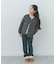 TAION　CREW NECK BUTTON DOWN JACKET(KIDS)