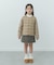TAION　CREW NECK BUTTON DOWN JACKET(KIDS)