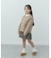 TAION　CREW NECK BUTTON DOWN JACKET(KIDS)