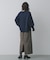 ツイードフリンジジップスカート