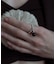 SMELLY so’　onyx ball chain ring