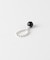 SMELLY so’　onyx ball chain ring