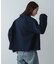 『洗濯可』ビックボタンニットジャケット