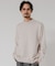 MIX MOULINE CREW-NECK KNIT