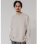 MIX MOULINE CREW-NECK KNIT
