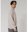 MIX MOULINE CREW-NECK KNIT