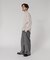 MIX MOULINE CREW-NECK KNIT