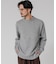 MIX MOULINE CREW-NECK KNIT