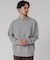MIX MOULINE CREW-NECK KNIT