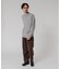 MIX MOULINE CREW-NECK KNIT
