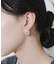 スパークルビジューパールピアス