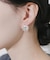 スパークルビジューパールピアス