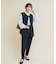 『WEB／一部店舗限定』『SHORT／TALLサイズあり』ペプラムジレ+テーパードパンツ