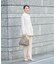 『WEB／一部店舗限定』『SHORT／TALLサイズあり』ペプラムジレ+テーパードパンツ