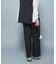 防シワシャンブレーツイルタックパンツ