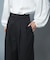 防シワシャンブレーツイルタックパンツ