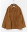 GOAT SUEDE MAC COAT