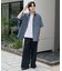 『一部WEB限定カラー』『ユニセックス』ヴィンテージライクデニムワイドパンツ