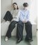 『一部WEB限定カラー』『ユニセックス』ヴィンテージライクデニムワイドパンツ