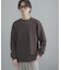 『一部WEB限定カラー』『ユニセックス』シシュウダンボールポンチロングスリーブTシャツ