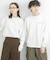 『一部WEB限定カラー』『ユニセックス』シシュウダンボールポンチロングスリーブTシャツ