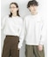 『一部WEB限定カラー』『ユニセックス』シシュウダンボールポンチロングスリーブTシャツ