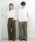 『一部WEB限定カラー』『ユニセックス』シシュウダンボールポンチロングスリーブTシャツ