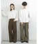 『一部WEB限定カラー』『ユニセックス』シシュウダンボールポンチロングスリーブTシャツ