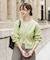 『仁村紗和さん着用』『UR TECH Renew Knit』VネックZIPカーディガン
