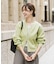 『仁村紗和さん着用』『UR TECH Renew Knit』VネックZIPカーディガン
