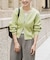 『仁村紗和さん着用』『UR TECH Renew Knit』VネックZIPカーディガン