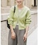 『仁村紗和さん着用』『UR TECH Renew Knit』VネックZIPカーディガン
