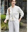 『仁村紗和さん着用』『UR TECH Renew Knit』VネックZIPカーディガン