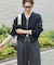 『仁村紗和さん着用』『UR TECH Renew Knit』VネックZIPカーディガン